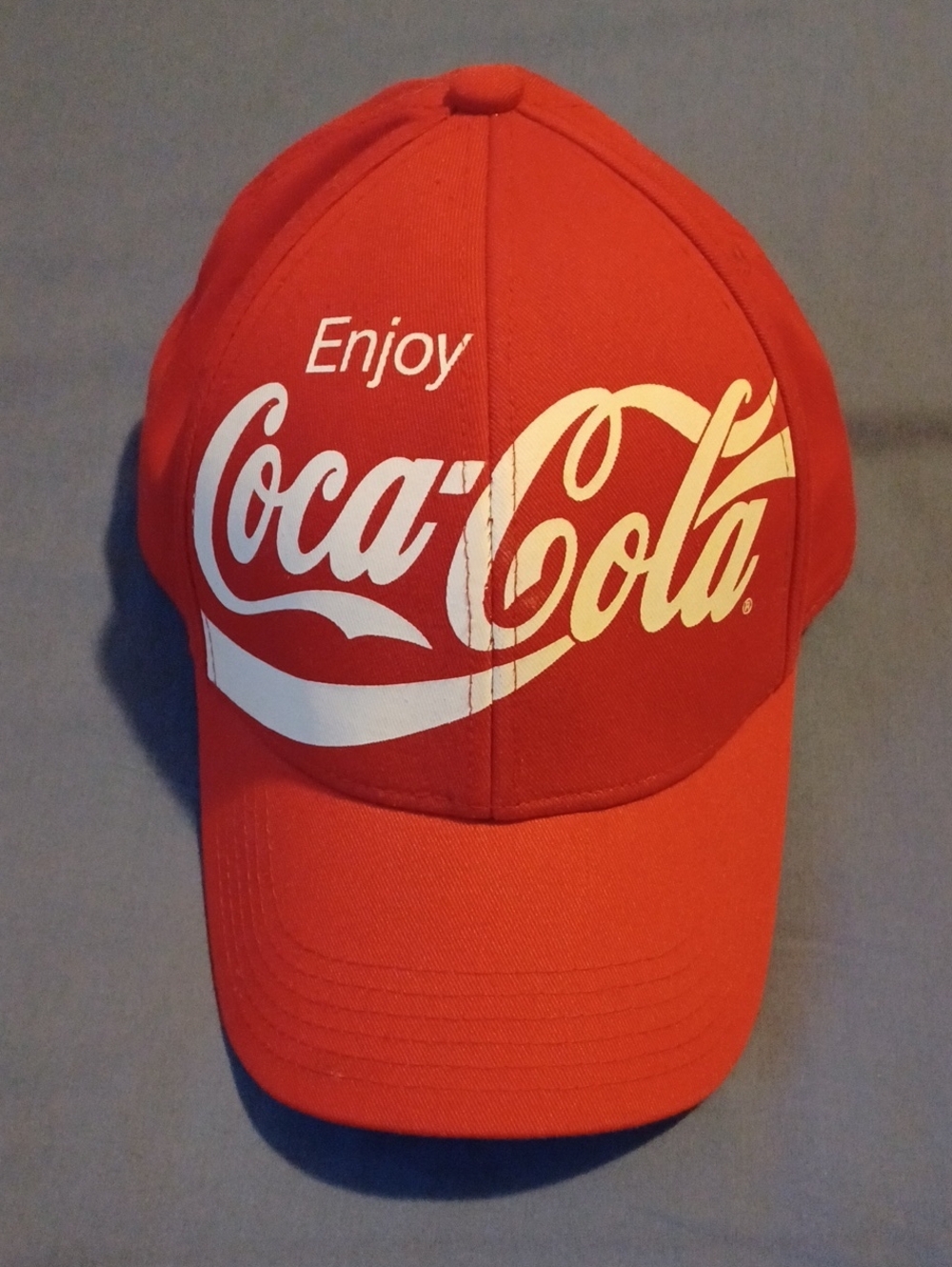 Coca-Cola Branded Red Snapback Cap